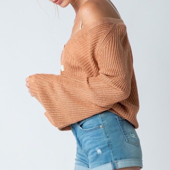 ❗️Two Left❗️NWT Skin Cropped Cardigan - Picture 2 of 5